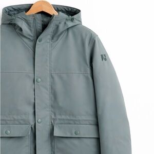 Frank And Oak Alpine Winter Parka (Sage Green) Mens XS